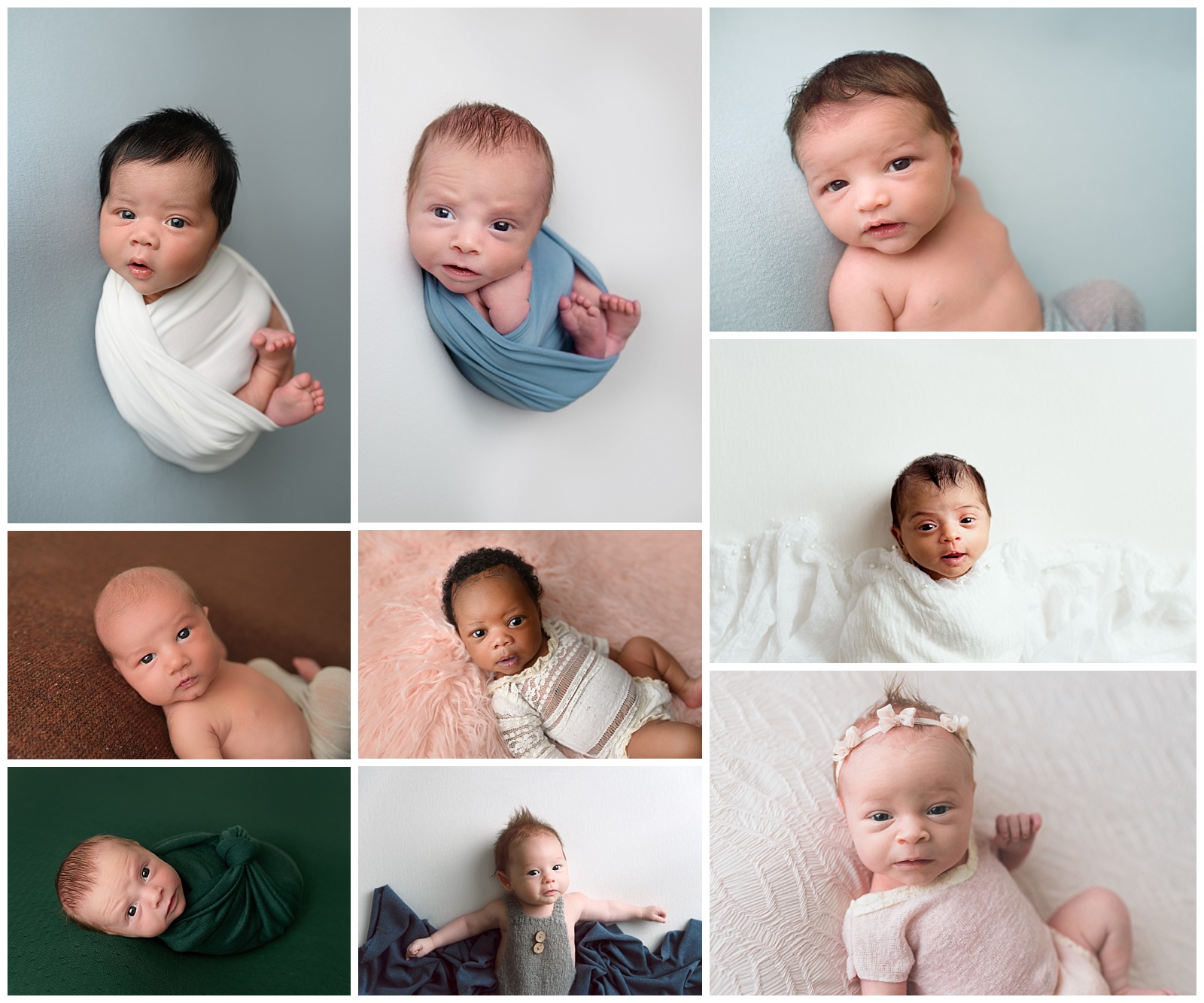 Eight Popular Newborn Poses - drawinginlightphotography.com