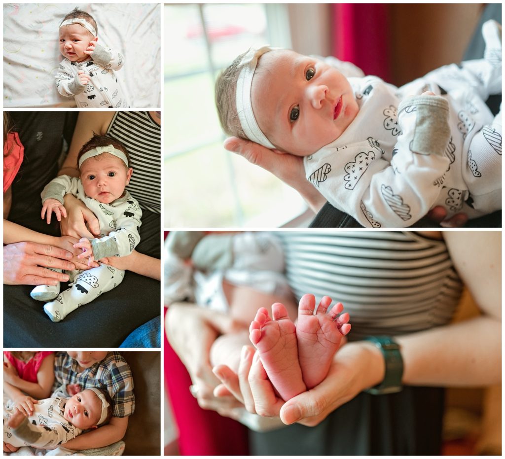 examples of lifestyle newborn photography
