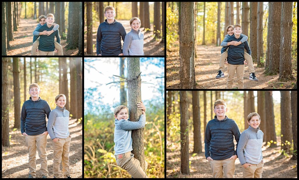 Brothers family photography session